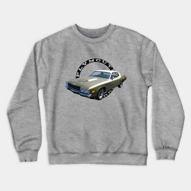 1974  Roadrunner Crewneck Sweatshirt by Permages LLC